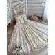 Miss Point Point Garden Embroidered Tiered JSK(Reservation/3 Colours/Full Payment Without Shipping)